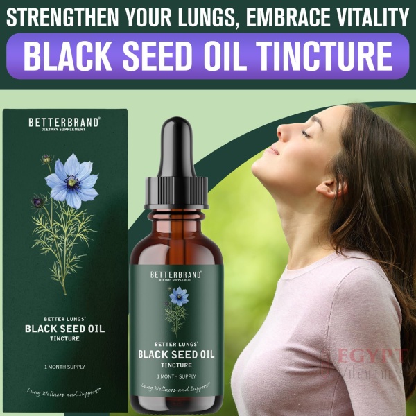 Betterbrand BetterLungs Black Seed Oil Tincture 60ml - Image 5
