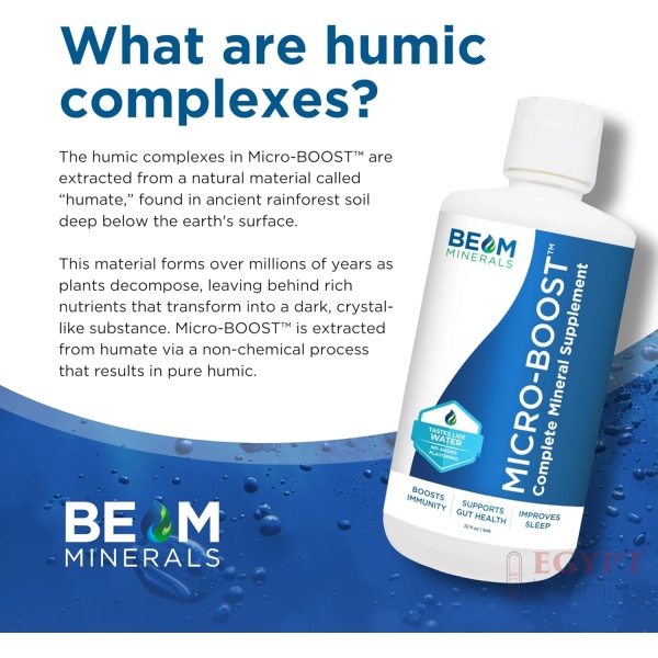 Beam Minerals Micro-Boost Humic Mineral Blend | Plant-Based Multi Minerals Supplement & Electrolytes Liquid | Micronutrients Supplements | Deficiency Support | Pure Natural Antioxidant | Keto Friendly - Image 6