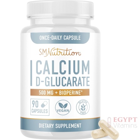 SMNutrition Calcium D-Glucarate | 500MG | 90 Capsules