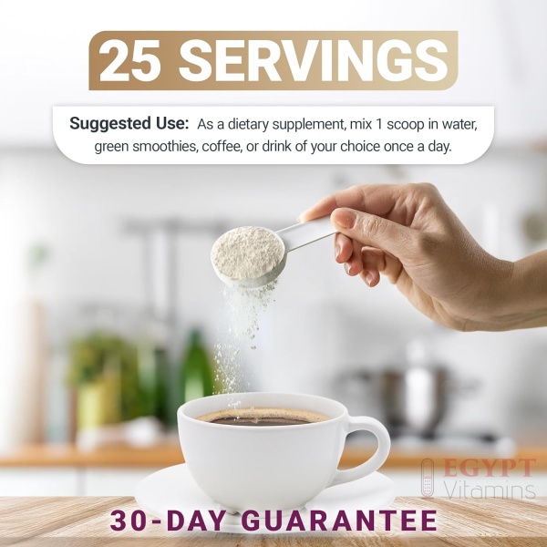 Dr. Berg Multi Collagen Peptides Powder Types I, II, III, V, X - Unflavored Collagen Powder w/ 14 g of Protein - Grass-Fed, Pasture-Raised & Wild-Caught Collagen Sources - 25 Servings - Image 3