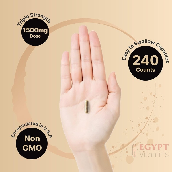 Mucuna Pruriens Capsules, Triple Strength 1500mg Per Serving, 2 in 1 Formula, Made with Mucuna and Ashwagandha, 240 Capsules - Image 6