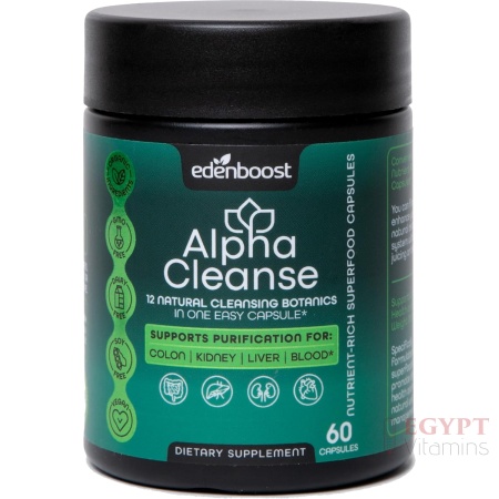 AlphaCleanse | Liver Health and Detox Blend Made with 12 Organic Superfoods. Milk Thistle, Dandelion Root, Burdock Root. Formulated for Detox Support, Liver, Digestive Health | 60 Capsules