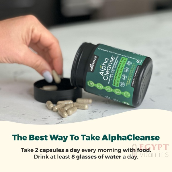 AlphaCleanse | Liver Health and Detox Blend Made with 12 Organic Superfoods. Milk Thistle, Dandelion Root, Burdock Root. Formulated for Detox Support, Liver, Digestive Health | 60 Capsules - Image 7