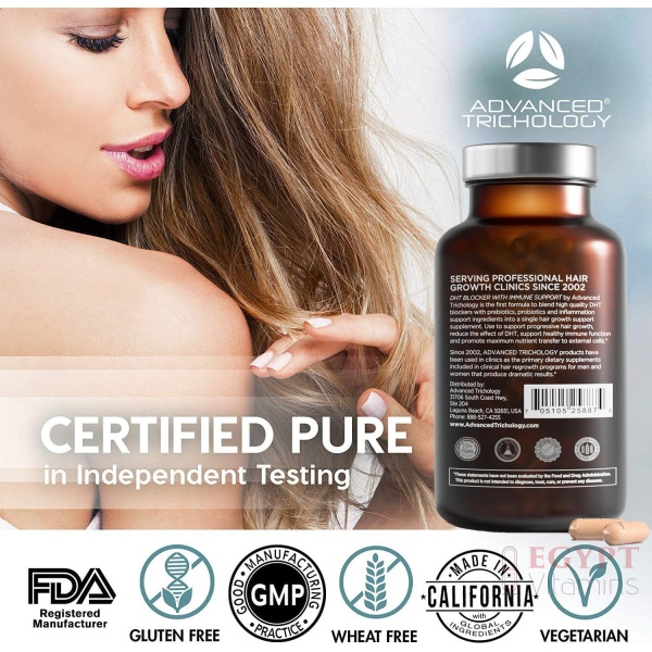 DHT Blocker - Hair Growth Supplement for Genetic Thinning for Men and Women | Approved* by American Hair Loss Association | Guaranteed, Backed by 20 Years of Experience in Hair Loss Treatment Clinics - Image 3