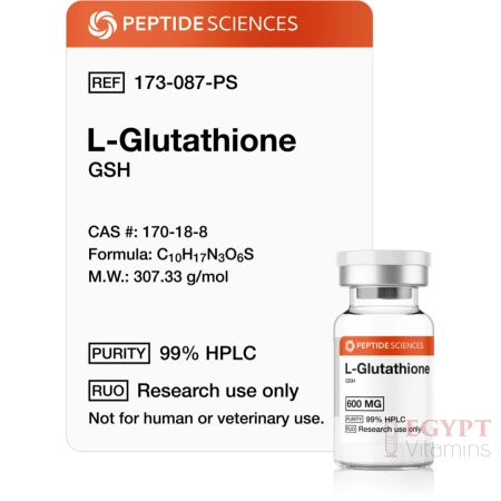 Peptide Sciences L-Glutathione 600mg