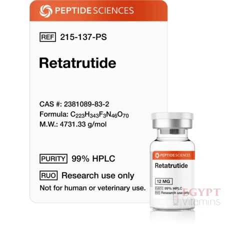 Peptide Sciences Retatrutide 12mg