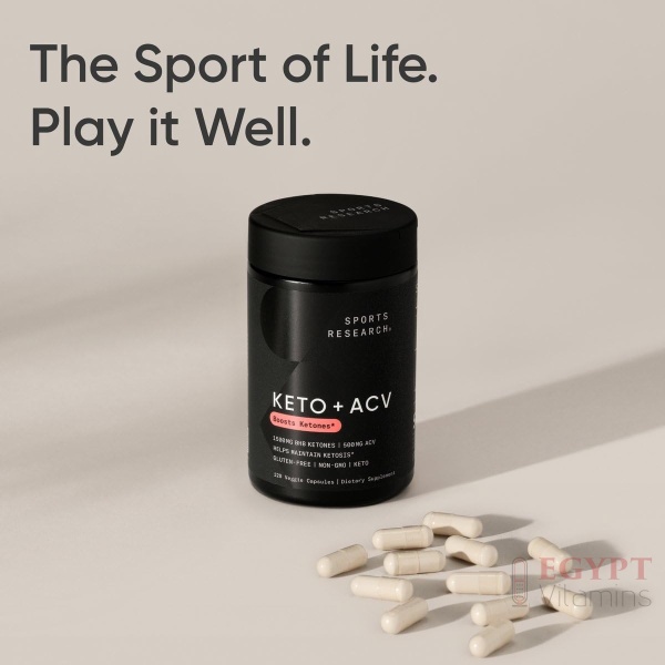 Sports Research Keto Plus ACV | Keto Support Supplement | 120 capsules - Image 6