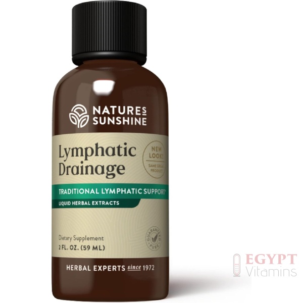 Nature's Sunshine Lymphatic Drainage, 2 Fl. Oz | Lymphatic Drainage Supplement Promotes The Efficient Drainage of The Lymphatic System to Promote Overall Health
