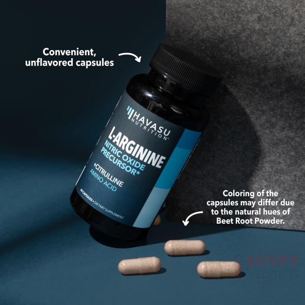 L-Arginine Capsules Nitric Oxide | 60 Capsules - Image 6