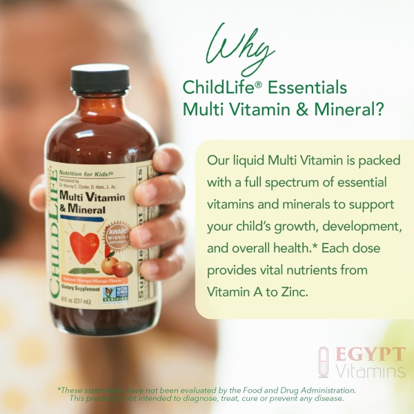 ChildLife Essentials Liquid Multivitamin for Kids | 8 Fl Oz - Image 3