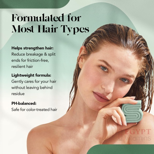 Kitsch Rosemary & Biotin Shampoo Bar - For Hair Growth, Strengthening, Thickening & Volumizing Shampoo for Women and Men - Free of Parabens, Sulfates & Silicones - Made in USA - 3.2 oz - Image 4