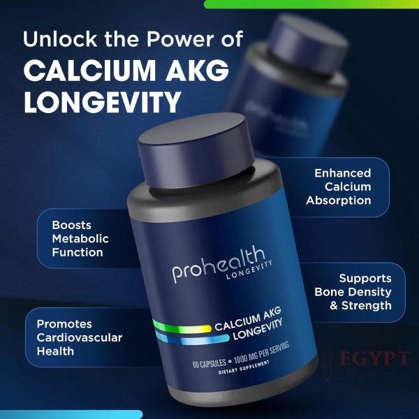 ProHealth Ca-AKG Supplement | Healthy Aging | 60 Capsules - Image 3