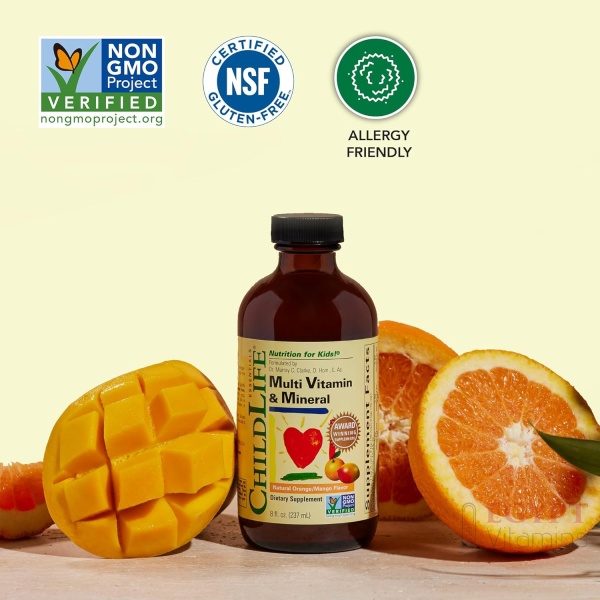 ChildLife Essentials Liquid Multivitamin for Kids | 8 Fl Oz - Image 6
