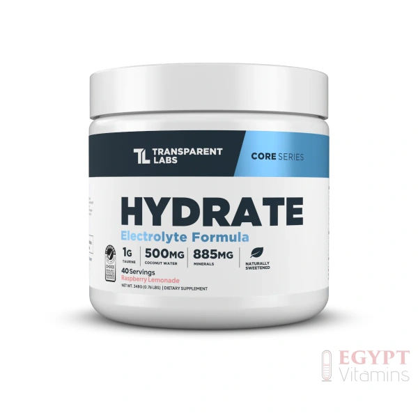 Transparent Labs Hydrate Electrolytes Powder | For Performance | 40 Servings