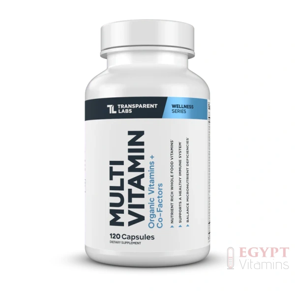 Transparent labs Multivitamin Supplement | 120 capsules