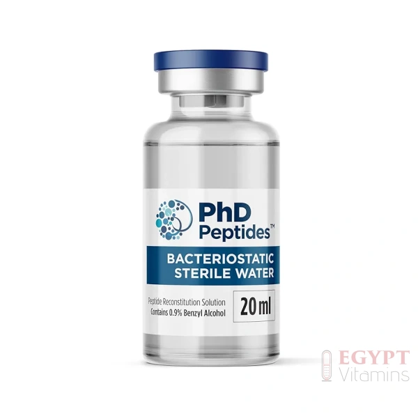 PhD Peptides Bacteriostatic Sterile Water - 20ml - Peptide Reconstitution Solution - Bac Water