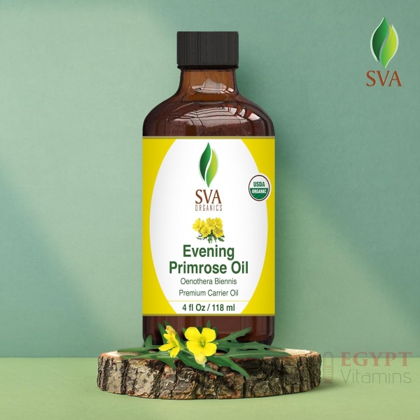 SVA Evening Primrose Oil Organic - 4 Fl Oz – 100% Natural Cold Pressed Organic Evening Primrose Oil - Image 3