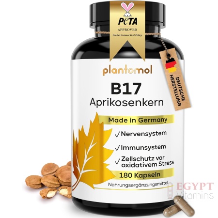 Plantomol apricot kernel B17 | 180 capsules