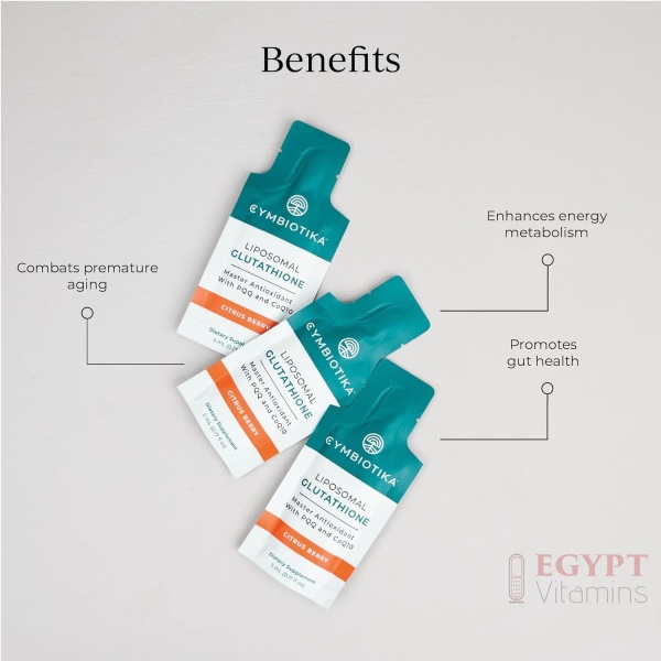 Cymbiotika Liposomal Glutathione | Antioxidant Supplement | 25 Packets - Image 2