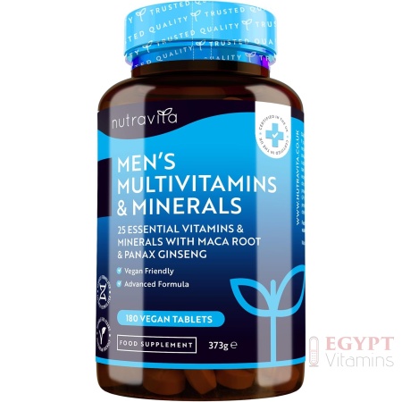 Nutravita Men's Multivitamins and Minerals |180 Tablets