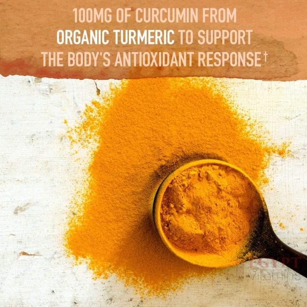 ⁦Garden of Life Organics Extra Strength Turmeric Inflammatory Response |120 Tablets⁩ - الصورة ⁦4⁩