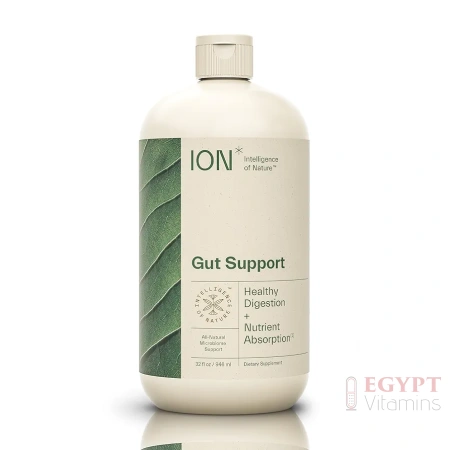 ION* Intelligence of Nature Gut Support Liquid | Promotes Digestive Wellness, Strengthens Immune Function, Alleviates Gluten Sensitivity, Enhances Mental Clarity | 2-Month Supply