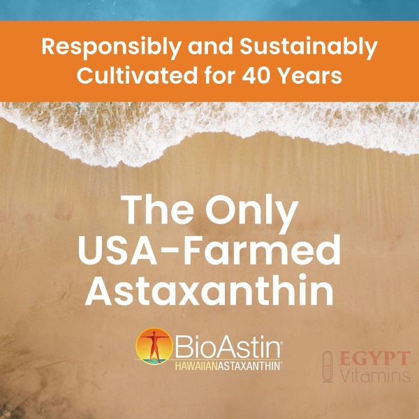 ⁦Nutrex Hawaii BioAstin Hawaiian Astaxanthin - 4mg, 270 Softgels⁩ - الصورة ⁦4⁩