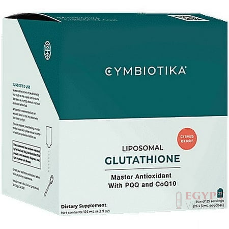 Cymbiotika - Liposomal Glutathione Master Antioxidant Citrus Berry - 25 Packets