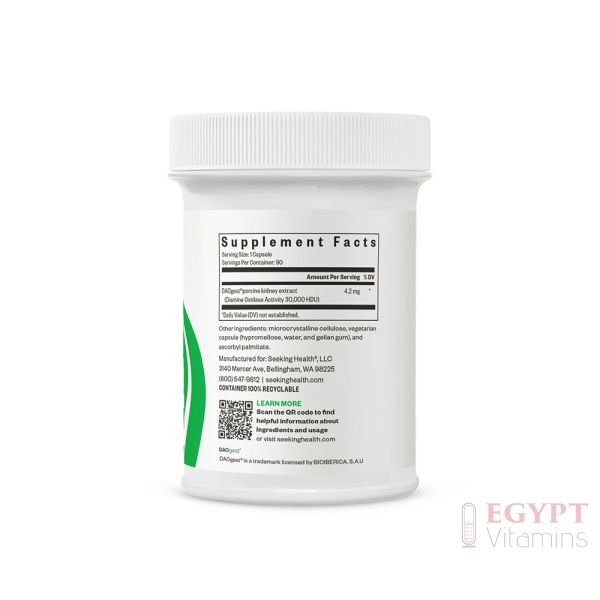 Seeking Health Histamine Digest - Formerly Histamine Block, DAO Enzyme Supplement for Histamine Food Intolerance, Supports Digestive Health, Upset Stomach, Vegetarian (90 Capsules) - Image 2