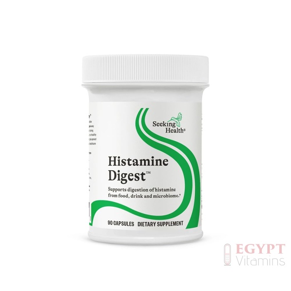 Seeking Health Histamine Digest - Formerly Histamine Block, DAO Enzyme Supplement for Histamine Food Intolerance, Supports Digestive Health, Upset Stomach, Vegetarian (90 Capsules)