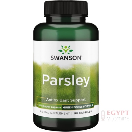 Swanson Parsley 650 Milligrams 90 Capsules