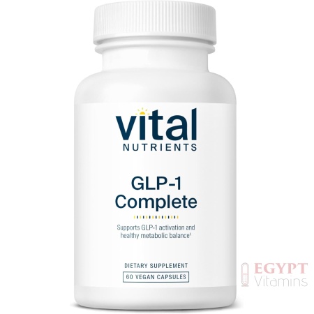 Vital Nutrients GLP-1 Complete | GLP-1 Probiotic, Prebiotic, Postbiotic + Hops Extract | Fast-Acting GLP-1 Activators Helps Curb Cravings | 60 Capsules