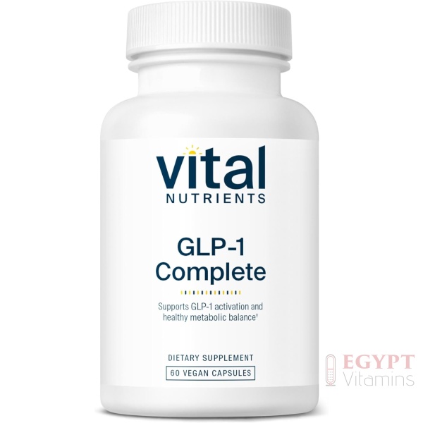Vital Nutrients GLP-1 Complete | GLP-1 Probiotic, Prebiotic, Postbiotic + Hops Extract | Fast-Acting GLP-1 Activators Helps Curb Cravings | 60 Capsules