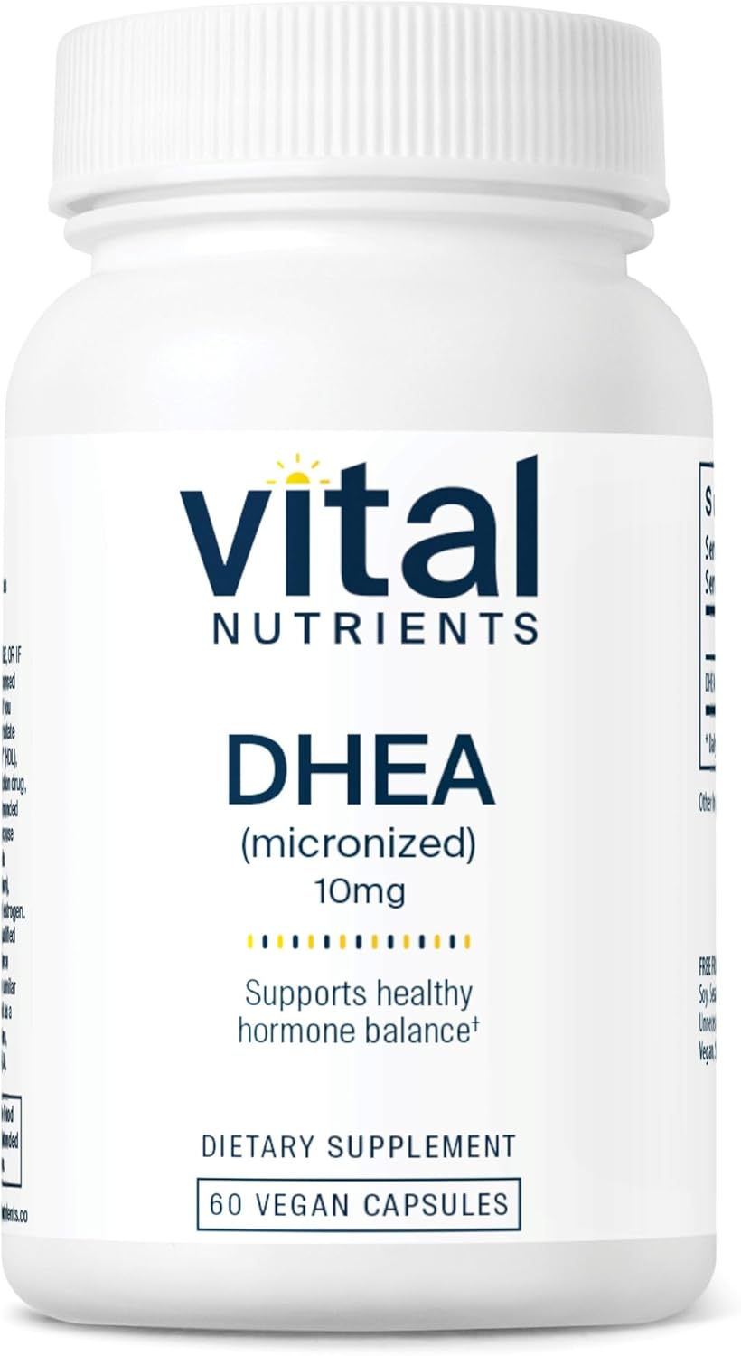 Vital Nutrients DHEA 10mg | 60 Capsules