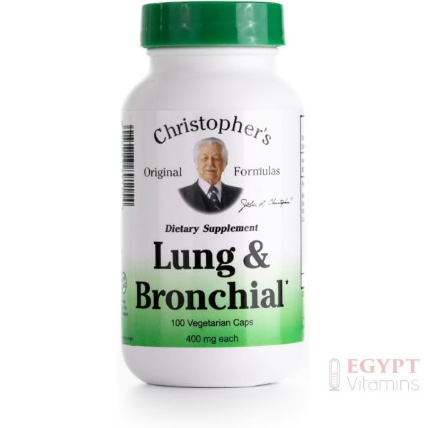 Christopher's Original Formulas Lung & Bronchial Formula - Lung Cleanse for Smokers - Supports Respiratory System with Synergistic Blend of Herbs