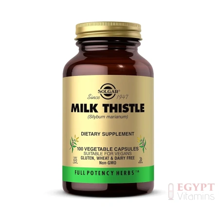 Solgar Milk Thistle - 100 Vegetable Capsules