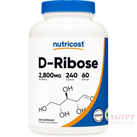 Nutricost D-Ribose 700mg , 240 Capsules