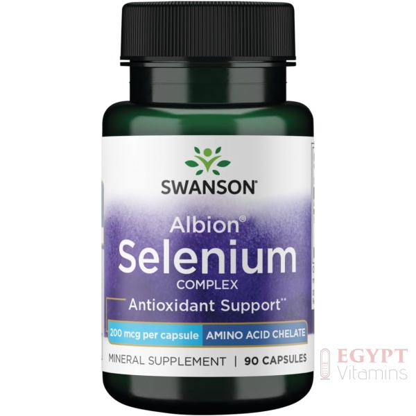 Swanson Albion Complexed Selenium 200 mcg 90 Capsules