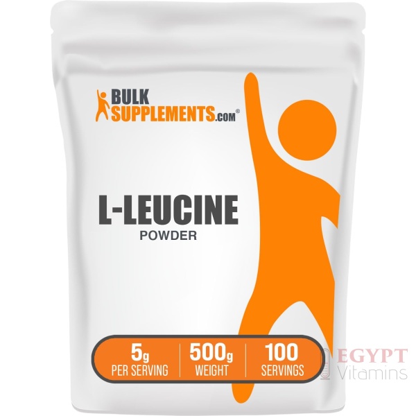 BulkSupplements.com L-Leucine Powder - Leucine Supplements, BCAA Supplements - Amino Acid Powder, Unflavored, 5g per Serving, 500g (1.1 lbs)
