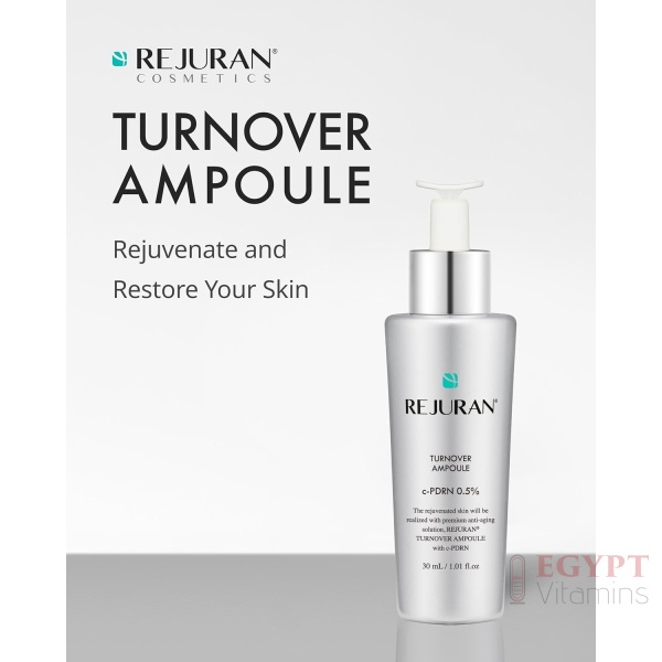 REJURAN® Turnover Ampoule, c-PDRN® – Original Salmon DNA PDRN Face Serum for Firming, Hydrating, Radiant Glass Skin with Visible Anti-Aging Results. Korean Skin Care, Clinically Developed (1.01 fl oz) - Image 2