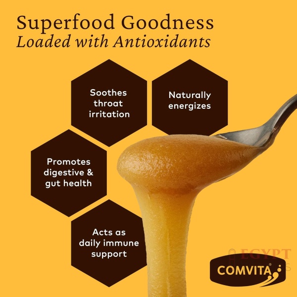 ⁦Comvita Manuka Honey UMF 20+ (MGO 829+) - Raw Manuka Honey New Zealand, Pure & Unpasteurized, Superfood for Immune Health, Use in Tea, Wild, Monofloral, Non-GMO - 250g (8.8 oz)⁩ - الصورة ⁦5⁩
