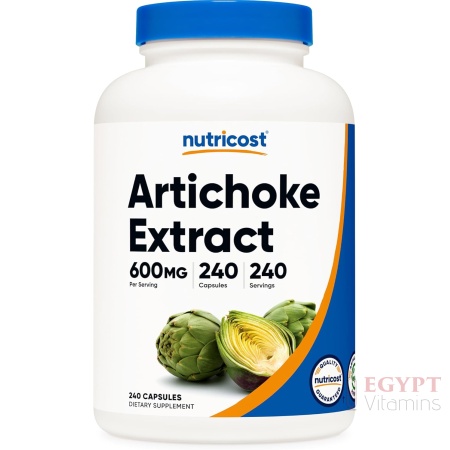 Nutricost Artichoke Extract 600mg, 240 Vegetarian Capsules
