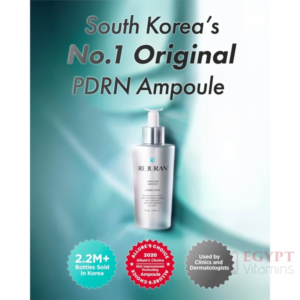 REJURAN® Turnover Ampoule, c-PDRN® – Original Salmon DNA PDRN Face Serum for Firming, Hydrating, Radiant Glass Skin with Visible Anti-Aging Results. Korean Skin Care, Clinically Developed (1.01 fl oz) - Image 3