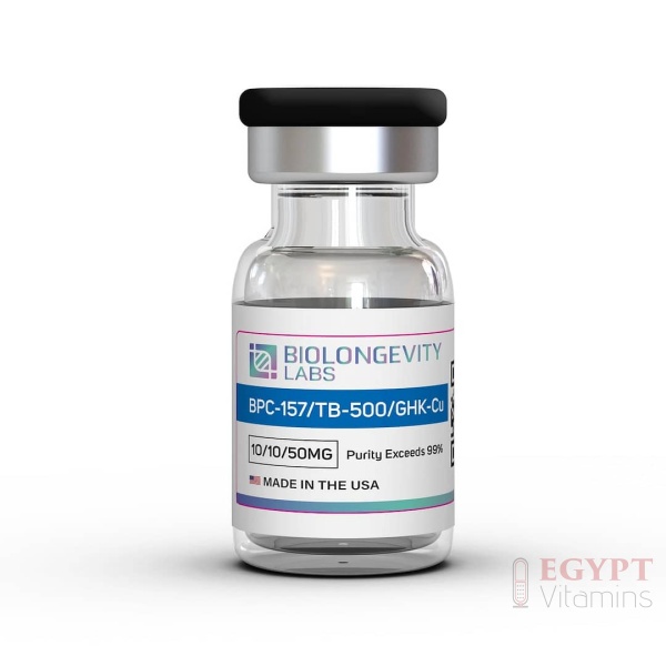 BPC-157 / TB-500 / GHK-Cu Blend – 70mg (10mg / 10mg / 50mg)