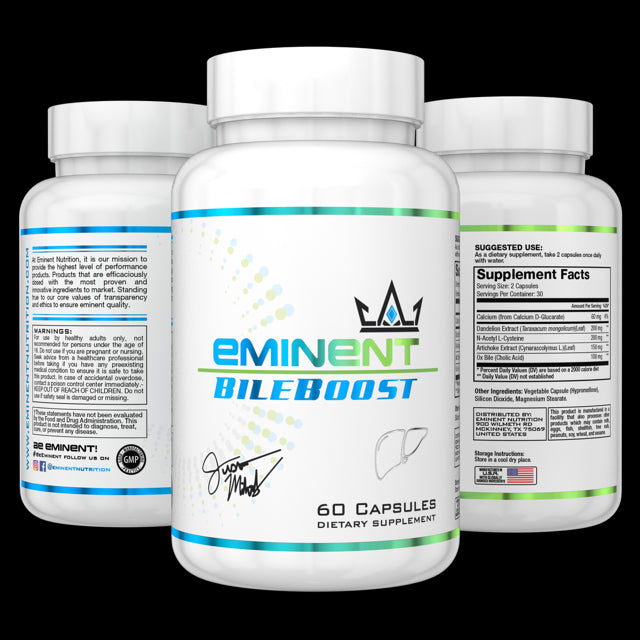 Eminent Bile Boost | Liver, Gallbladder & Detox Support | 60 Capsules - Image 2