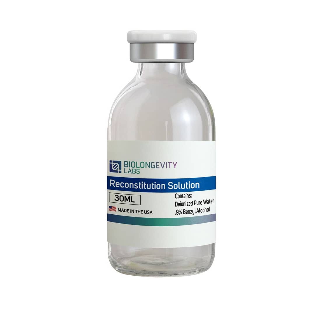 Biolongevity Reconstitution Solution | 30ml Bacteriostatic Water (30ml)