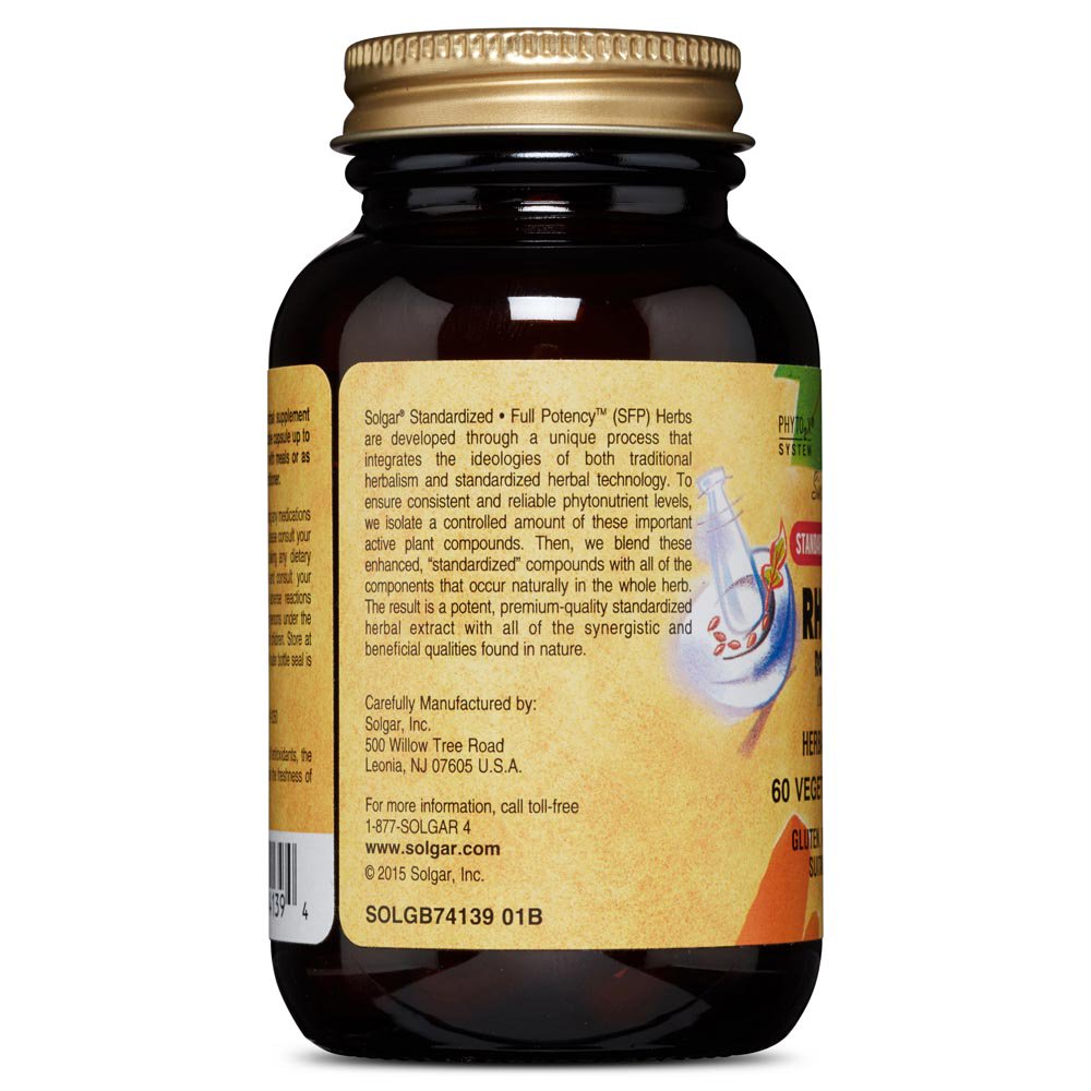 Solgar Rhodiola Root Extract | 60 Veg Caps for Stress & Energy | 60 Vegetable Capsules - Image 3