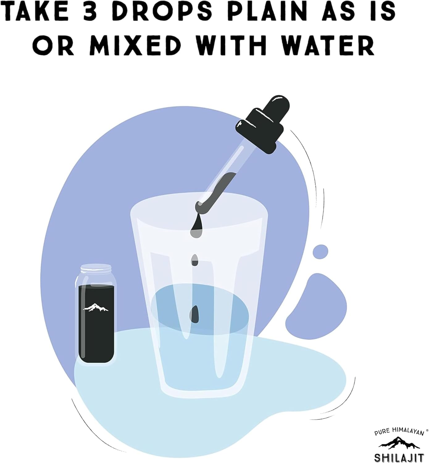 Pure Himalayan Shilajit Drops | Liquid Fulvic Acid | 50ml - Image 6