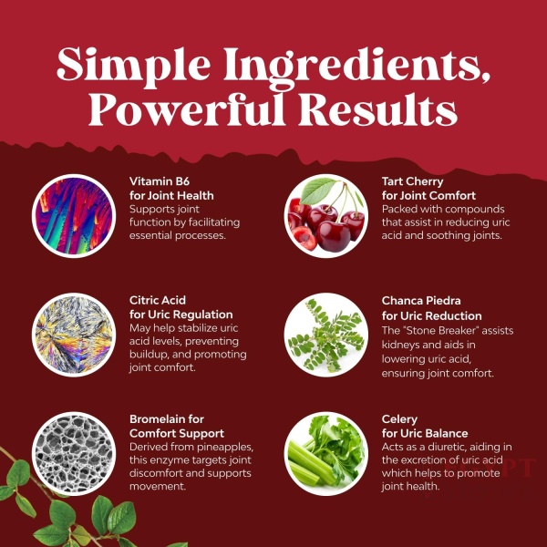 Natures Craft Uric Acid Cleanse & Detox | 90 Capsules - Image 5