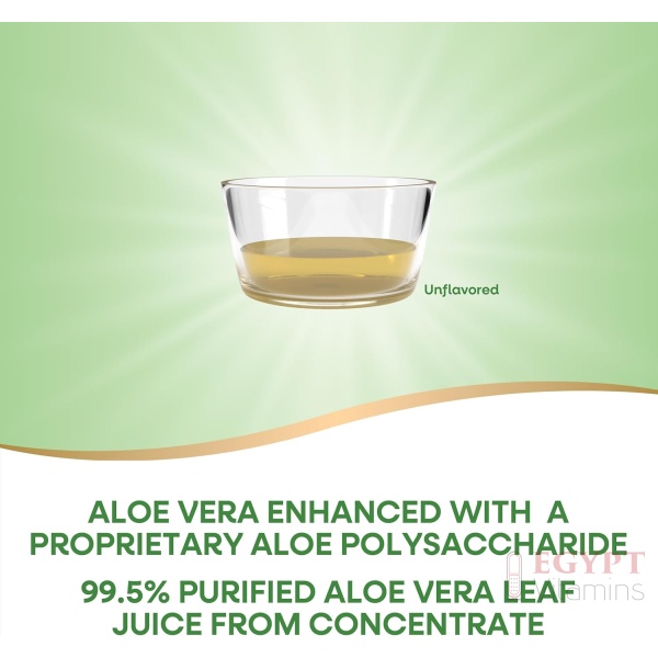 Nature's Way Aloe Vera Leaf Juice with PolyMax+ | Unflavored | 33.8 Fl Oz - Image 3